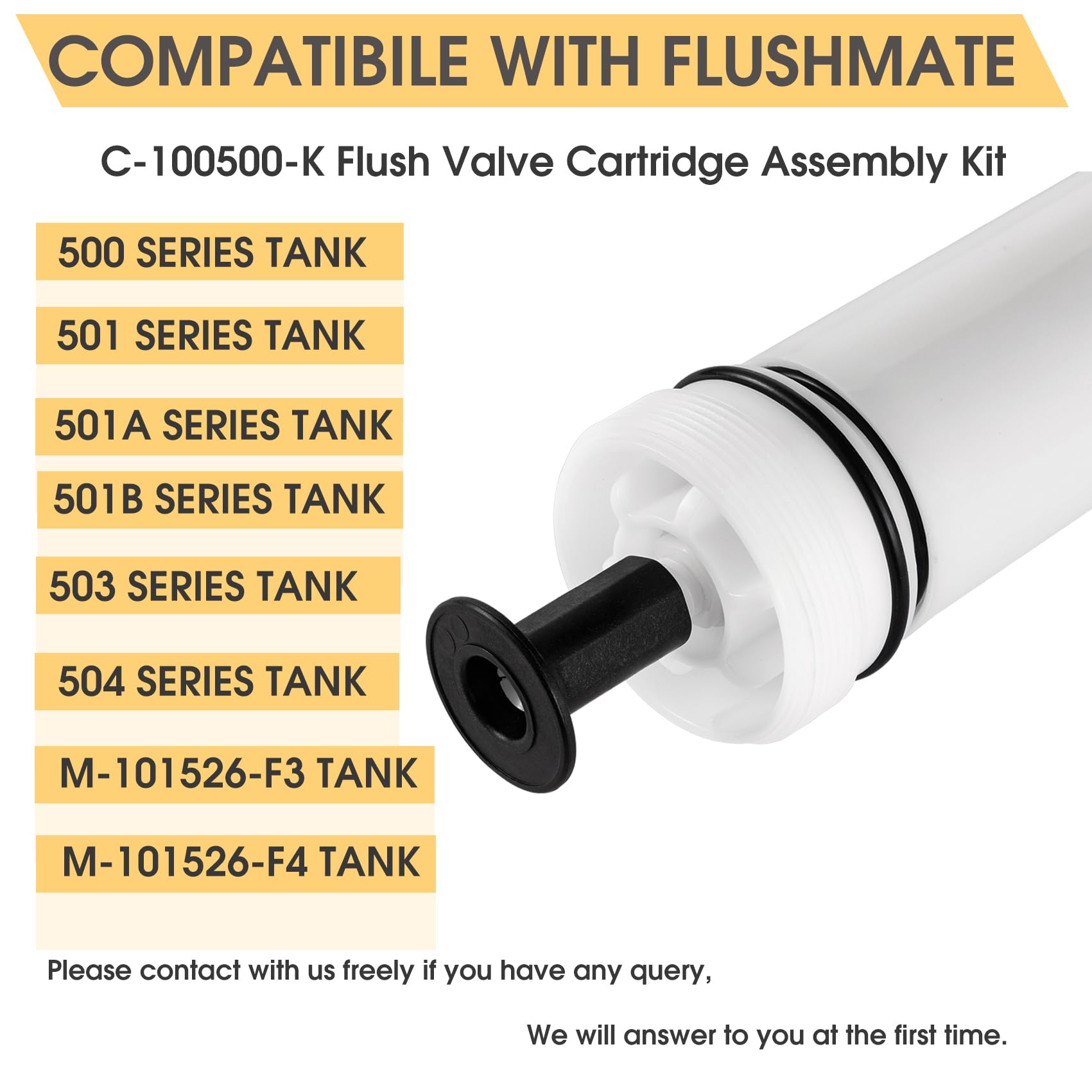 Saiyugty C-100500-K compatibility with 500-series tanks demonstrated in close-up
