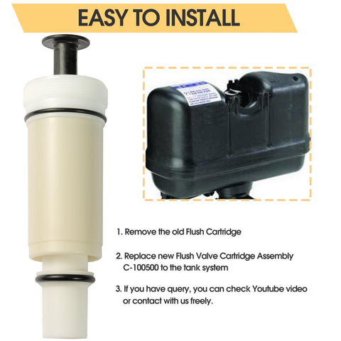 Saiyugty duckbill valve included for reliable seal during flush cycles