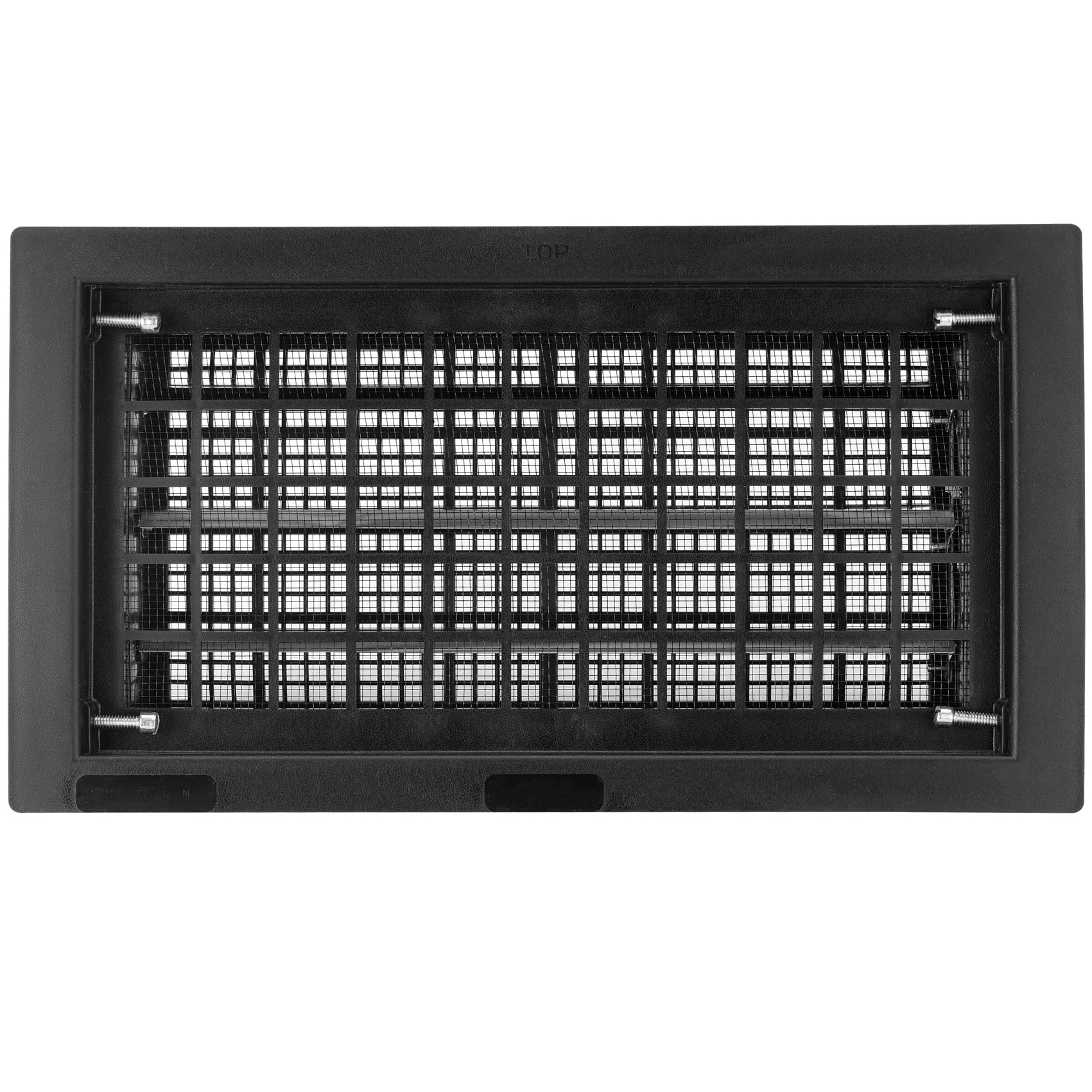 Saiyugty foundation vent 8x16 open in wall, promoting crawl space ventilation and efficiency