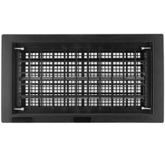 Saiyugty foundation vent 8x16 open in wall, promoting crawl space ventilation and efficiency
