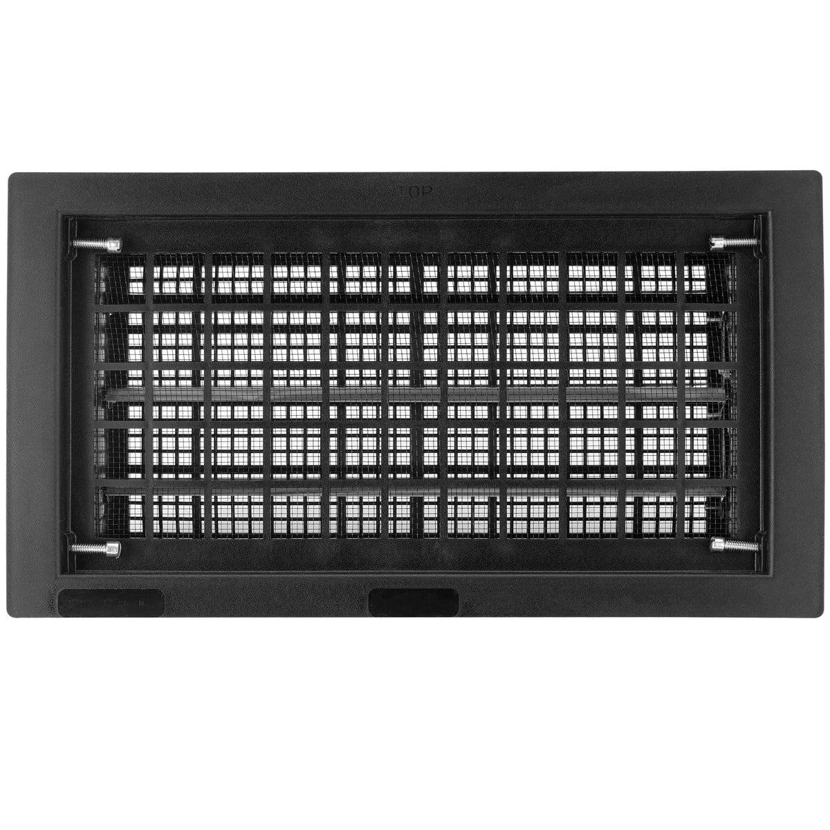 Saiyugty foundation vent 8x16 open in wall, promoting crawl space ventilation and efficiency
