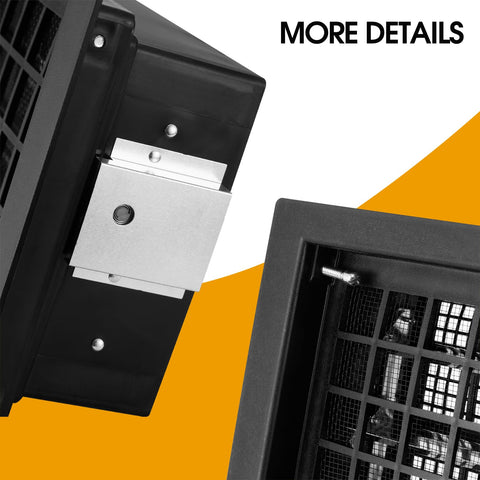 Saiyugty vent construction highlights durable materials and corrosion-free parts