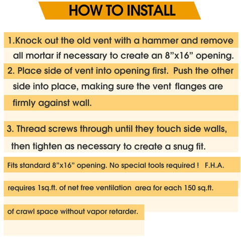 Saiyugty heavy-duty aluminum body resists corrosion in crawl spaces.