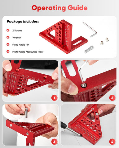 Saker 3D Square tool carry-case ready for organized workspace