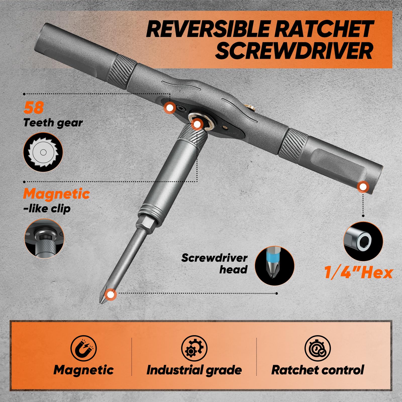Saker 42 in 1 S2 steel bits durable.