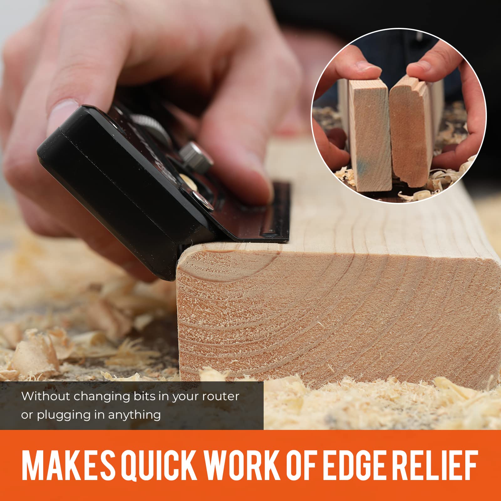 Saker high-carbon blades deliver sharp, durable cuts for long-lasting performance.