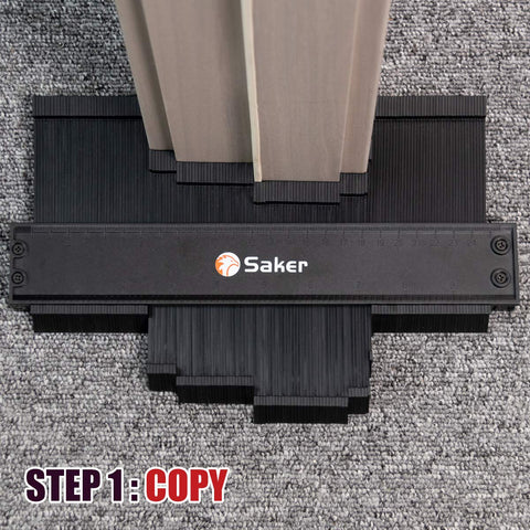Saker Contour Gauge supports woodworking and auto body tasks.