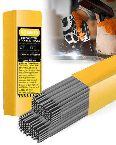 Saker E6013 rod 3/32 inch bundle for versatile low-carbon steel welding