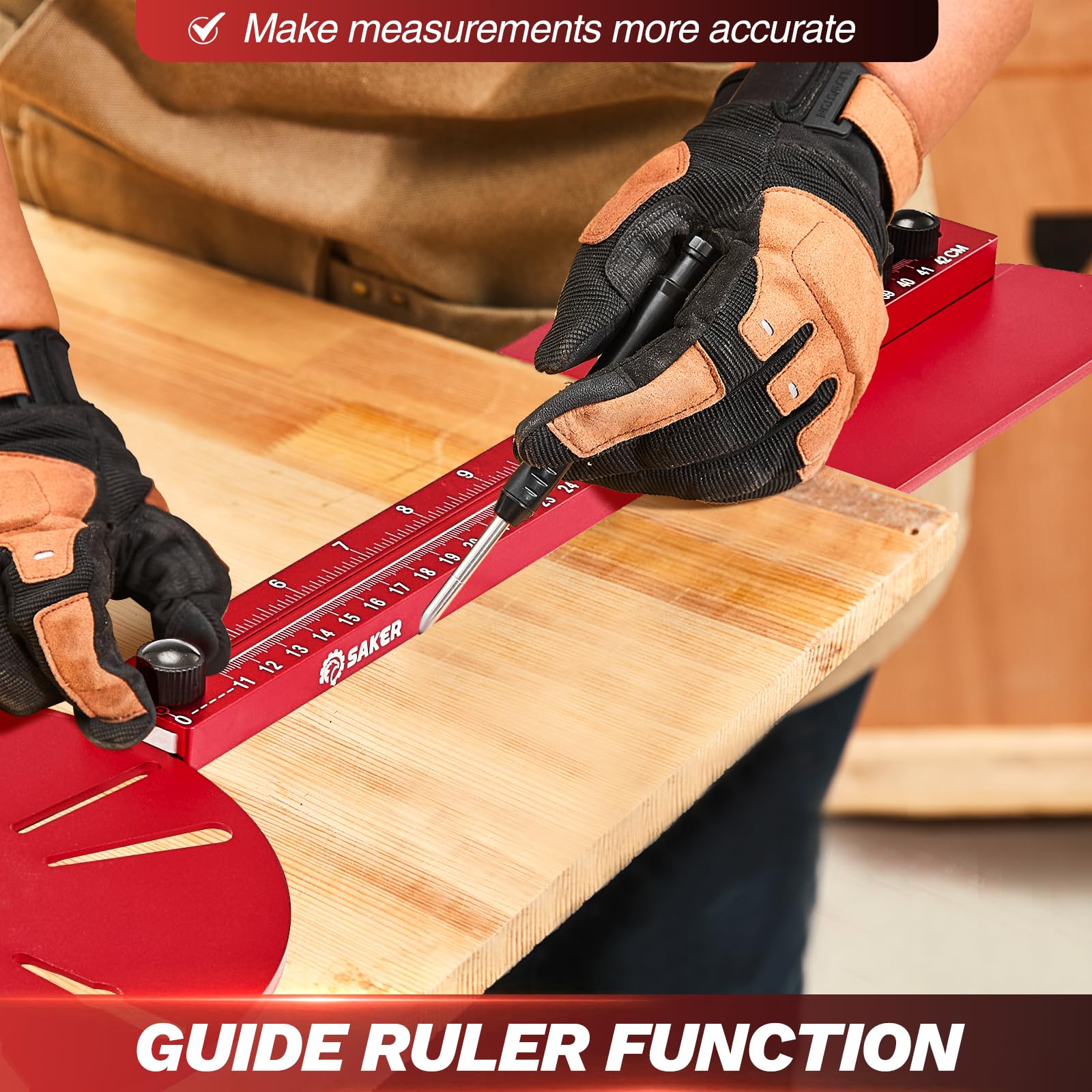 Saker wood materials compatibility including MDF and solid wood