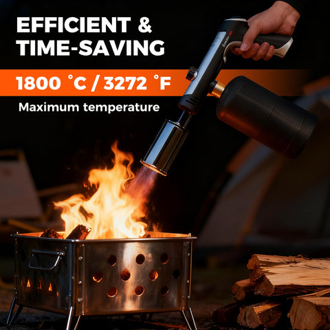SakerNeo Ergonomic handle enables comfortable one-handed use during outdoor tasks.