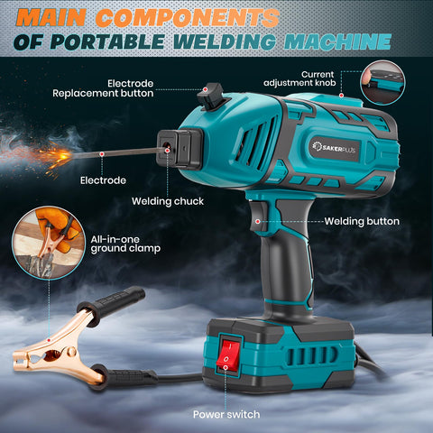 SakerPlus welding gun accessories help quick setup and reliable results.