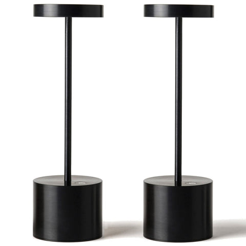 SAKRINGT 2-pack rechargeable table lamp for flexible spaces
