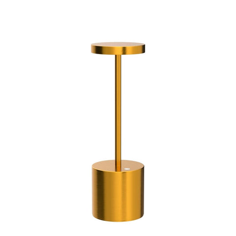 SAKRINGT aluminum desk lamp shows a sturdy, lightweight frame for indoor and outdoor use.