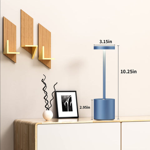SAKRINGT battery-powered desk lamp enabling outdoor dining flexibility