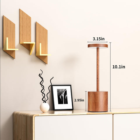 SAKRINGT battery-powered table lamp delivers hours of glow for gatherings.