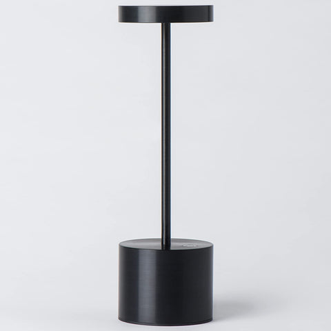 SAKRINGT cordless table lamp on balcony for outdoor dining
