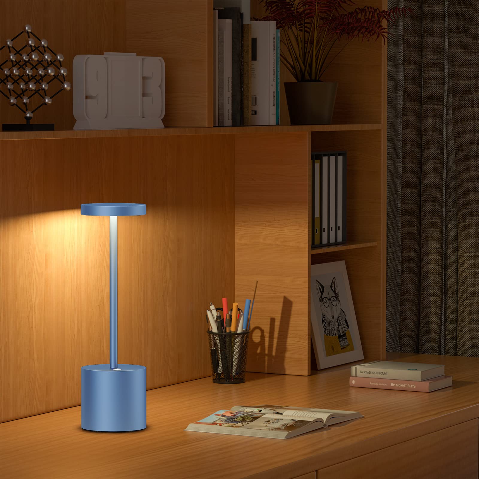 SAKRINGT dimmable LED desk lamp with adjustable brightness