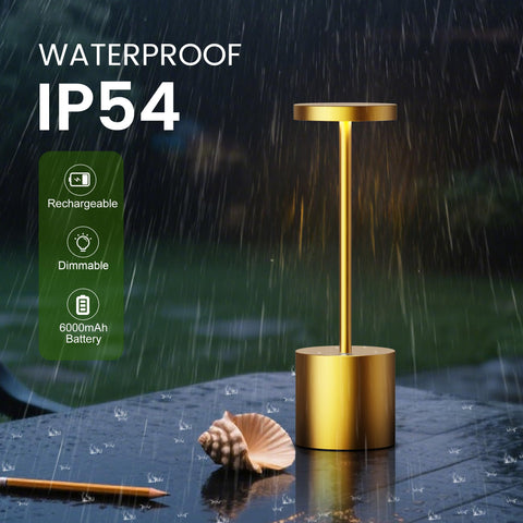 SAKRINGT rechargeable-table-light 2pack demonstrates cordless convenience for patios and restaurants.