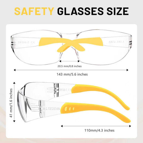 Salfboy ANSI Z87.1 certified glasses for jobsite protection