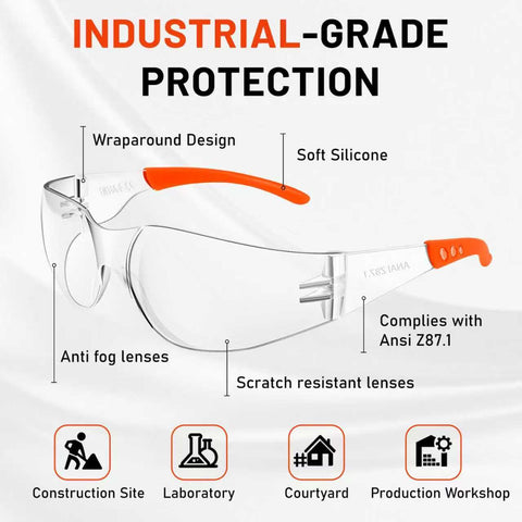 Salfboy bright silicone temples easy to spot and identify