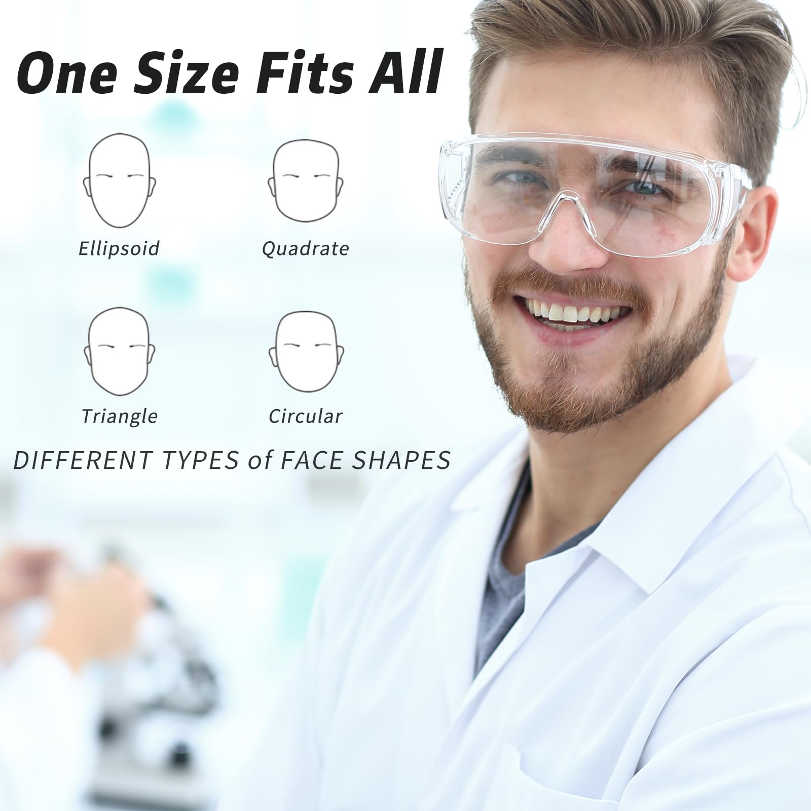 Salfboy protects from dust and debris in labs and DIY projects