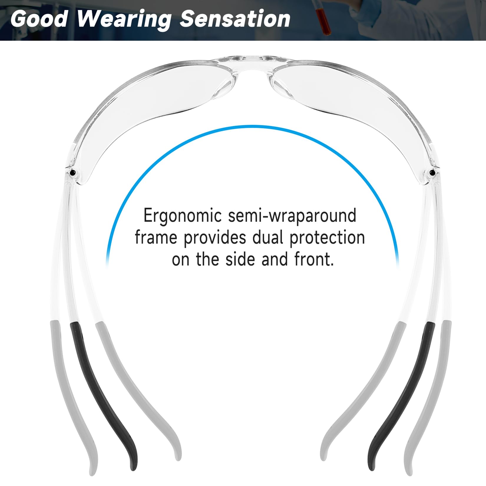 Salfboy family-friendly safety glasses suitable for adults and teens