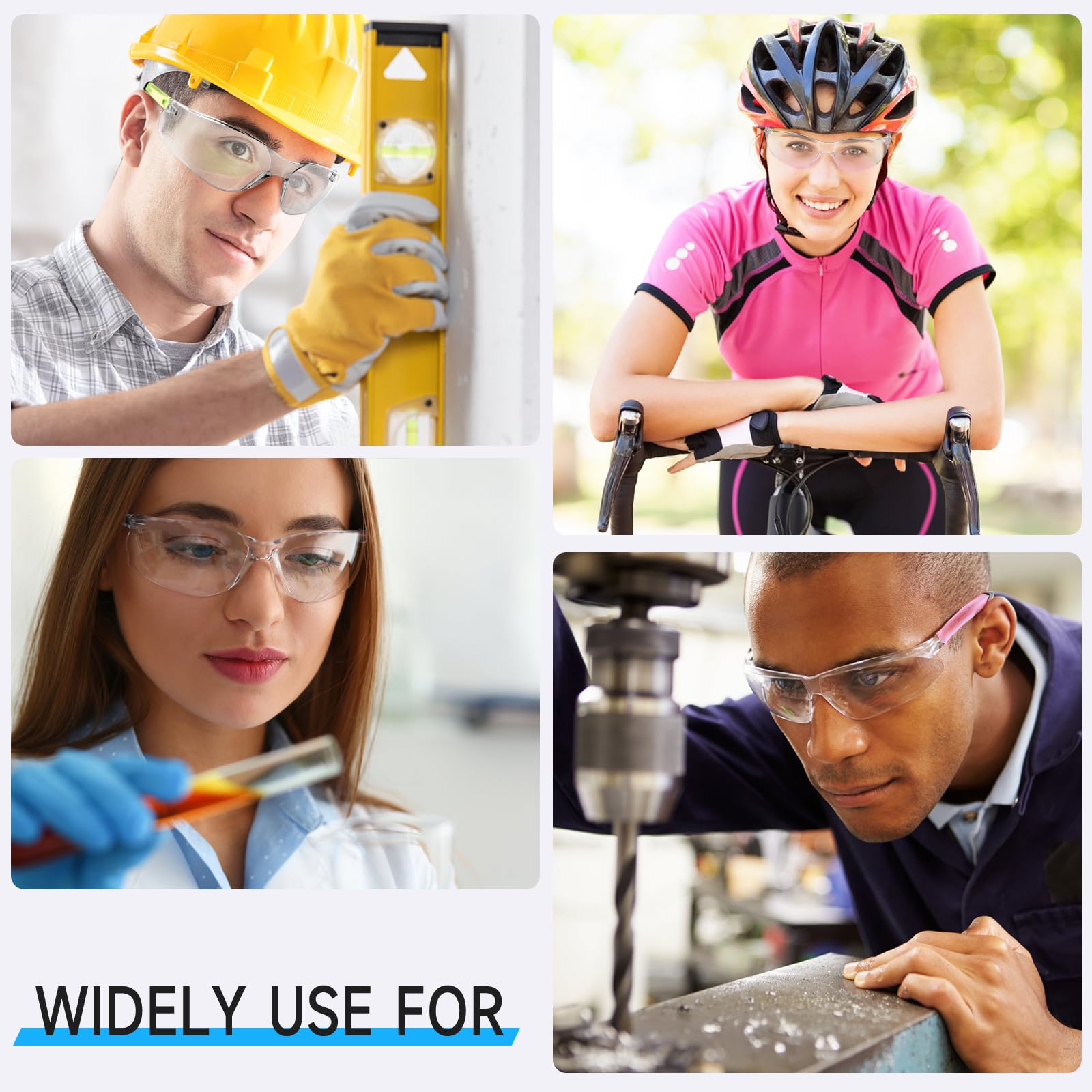 Salfboy indoor outdoor use safety glasses suitable for varied lighting