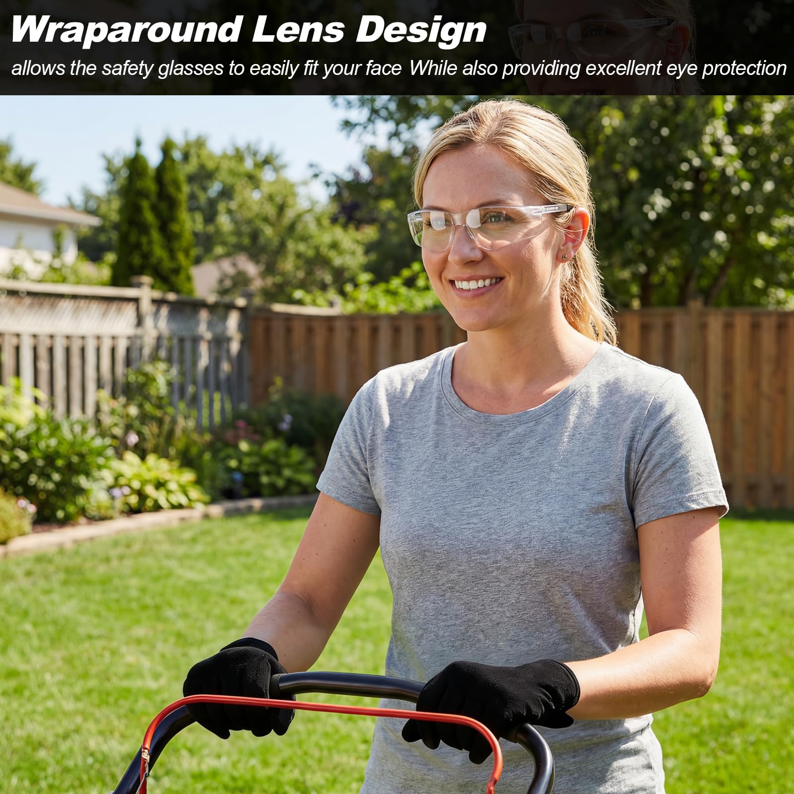 Salfboy lightweight safety glasses provide comfortable wear during long tasks