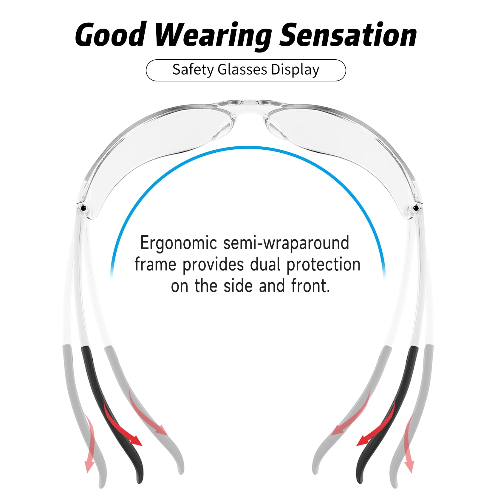 Salfboy ANSI Z87.1 Salfboy safety glasses for reliable eye protection in labs and work sites.