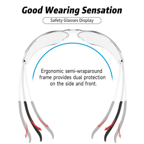 Salfboy ANSI Z87.1 Salfboy safety glasses for reliable eye protection in labs and work sites.