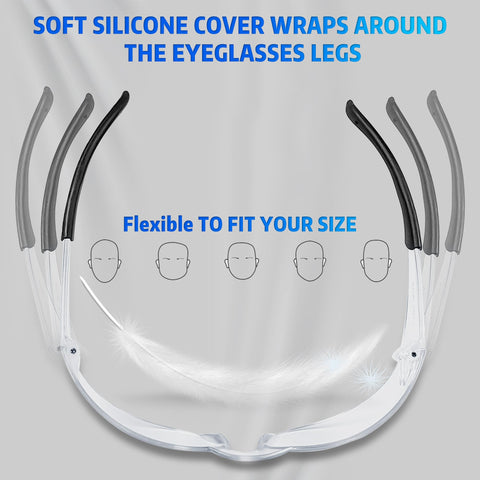 Salfboy clear lens safety glasses designed for multi environment use