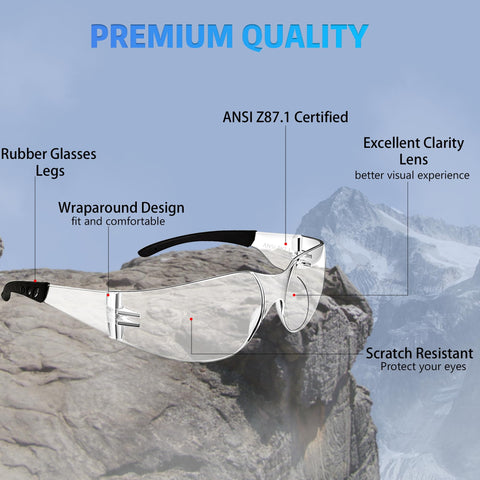 Salfboy polycarbonate lens resists scratches for maintenance-free daily wear.
