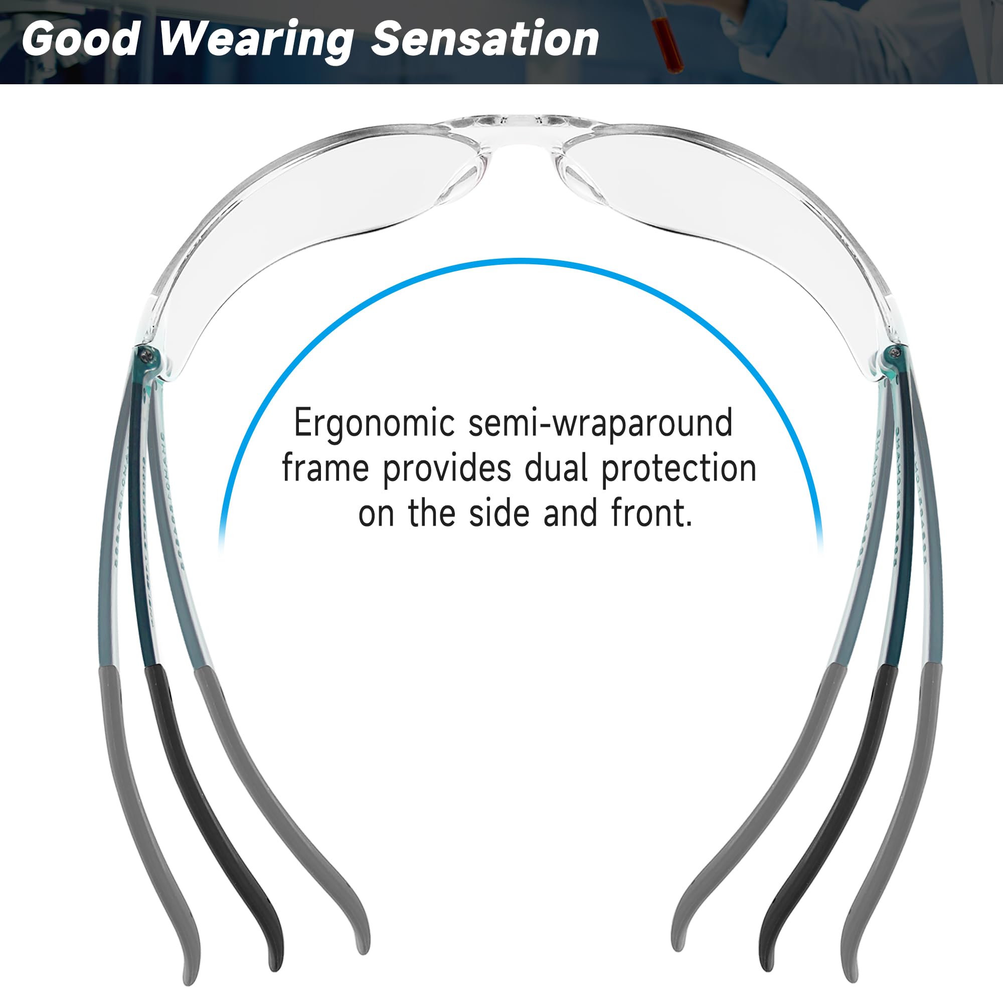 Salfboy silicone legs and nose support for long-wear comfort