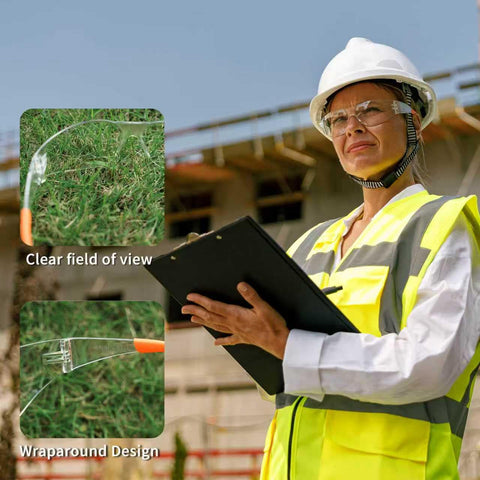 Salfboy unisex safety glasses suitable for diverse faces and teams