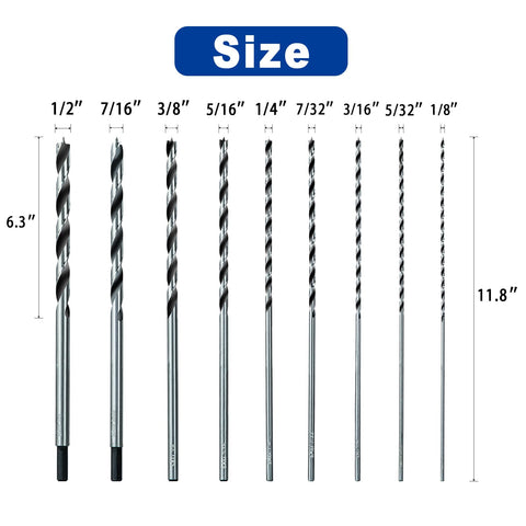 SALI brad-point tip close-up showing sharp point for quick surface penetration