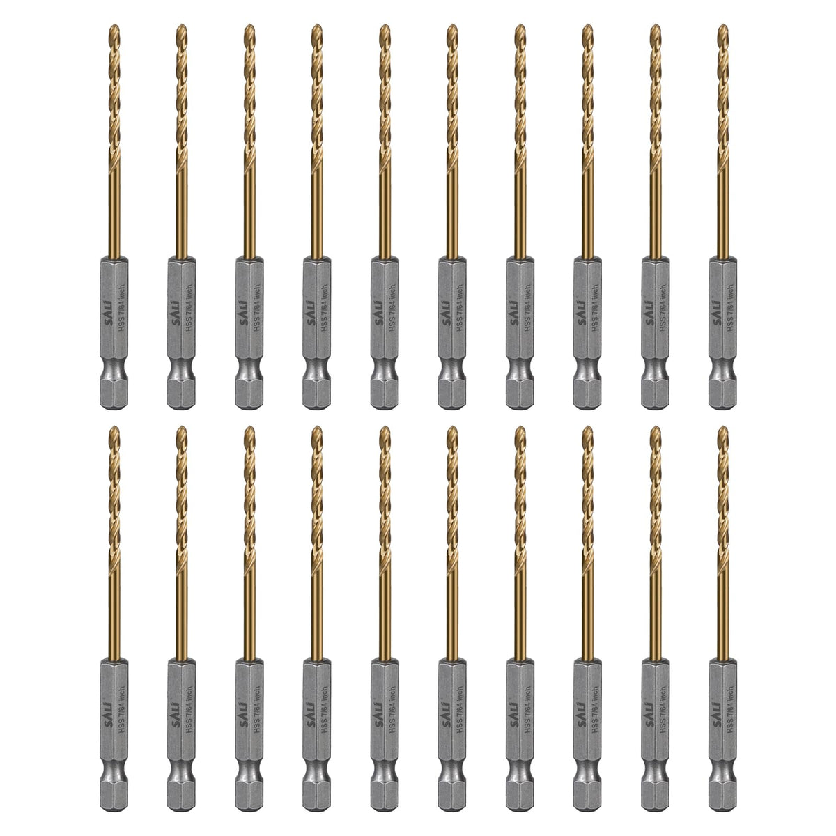 SALI cobalt drill bit set 7-64 overview shows durable HSS for tough materials