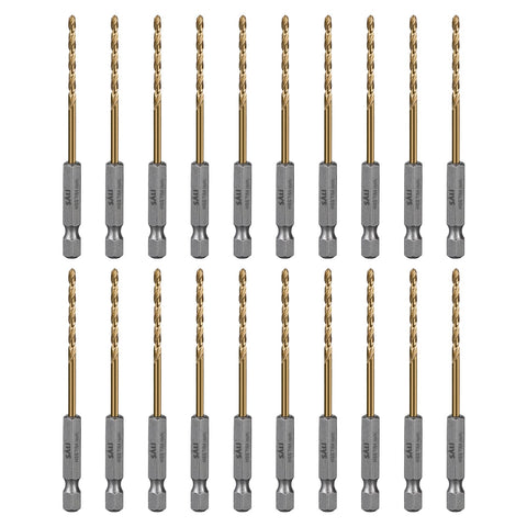 SALI cobalt drill bit set 7-64 overview shows durable HSS for tough materials