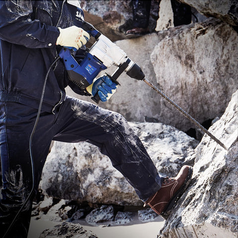 SALI masonry drill kit in use on concrete surfaces