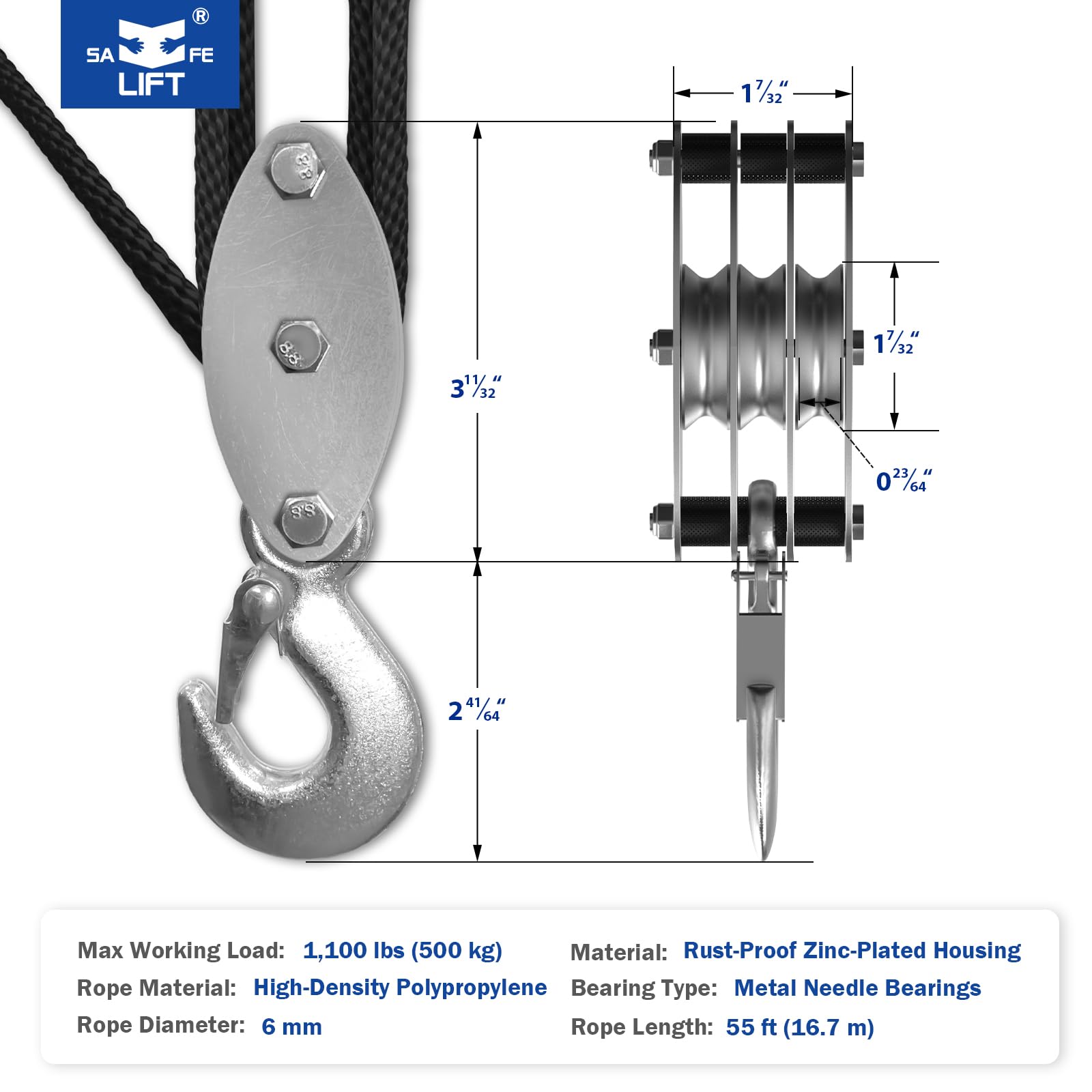 SALIFTFE outdoor and hunting setups for lifting gear safely.