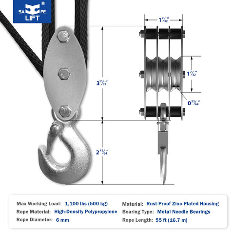 SALIFTFE outdoor and hunting setups for lifting gear safely.