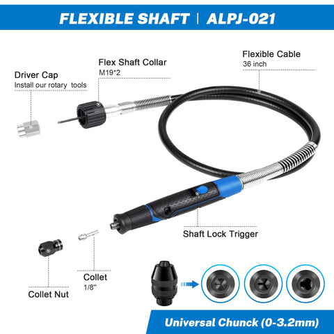 SALIGTEKH comfort grip 6-inch handle improves control for precise carving and polishing