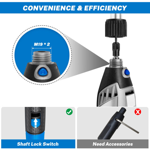 SALIGTEKH M192 connector compatibility ensures fast accessory swaps on most tools