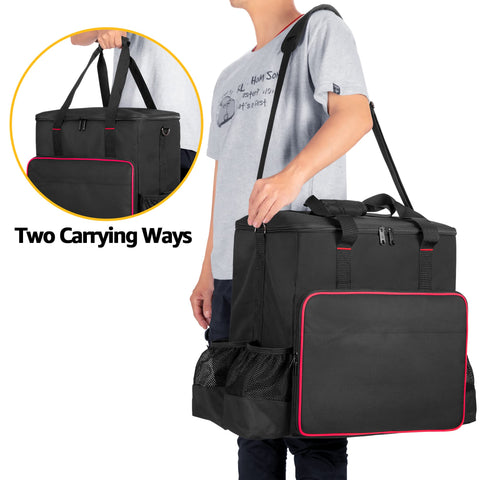 Samdew big heater carry bag detachable shoulder strap for hands-free carrying