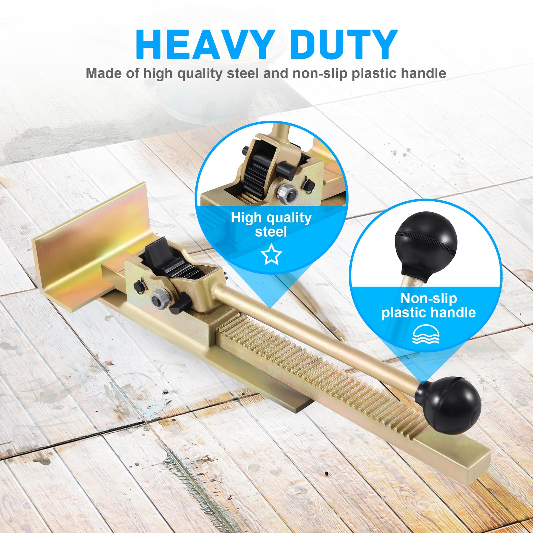 Samger Cast Steel Flooring Jack built with durable steel construction.
