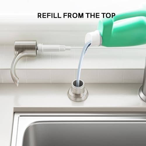 SAMODRA 12-ounce bottle supports quick top-fill refills