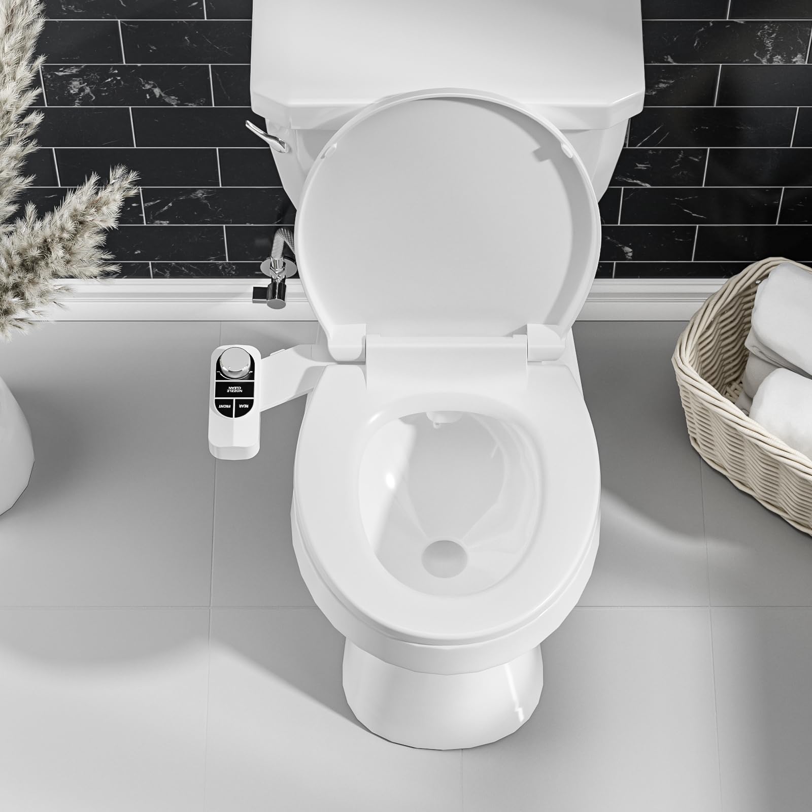 SAMODRA durable ABS plastic ensures long-lasting performance and sturdy feel.