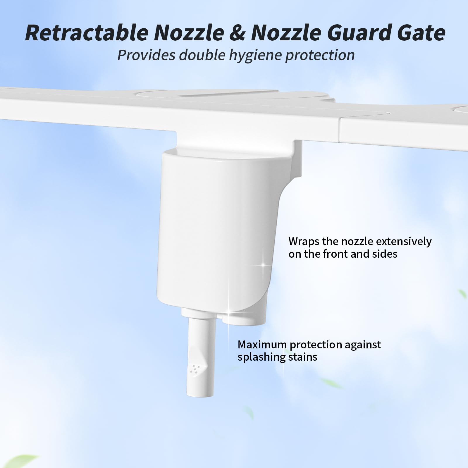 SAMODRA easy installation on standard two-piece toilets, no plumber required.
