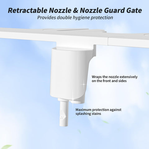 SAMODRA easy installation on standard two-piece toilets, no plumber required.