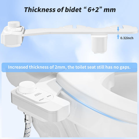 SAMODRA durable design fits most curved seats with concave nozzle