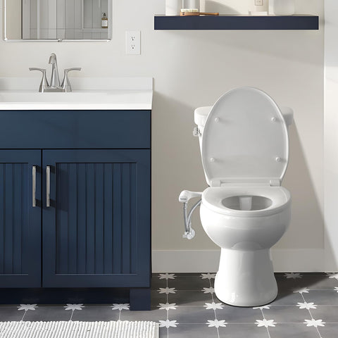 SAMODRA Ultra-Slim Bidet rear nozzle providing thorough posterior cleansing